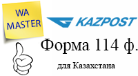Бланк 114 ф. (kz)