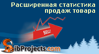 Расширенная статистика продаж товара