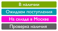 Статусы товаров в заказе