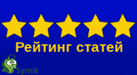 Рейтинг статей